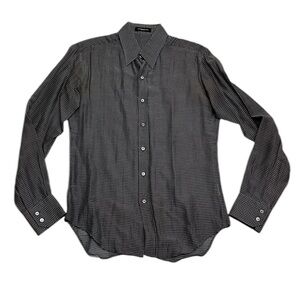 CoSTUME  NATIONAL HOMME Houndstooth Dress Shirt